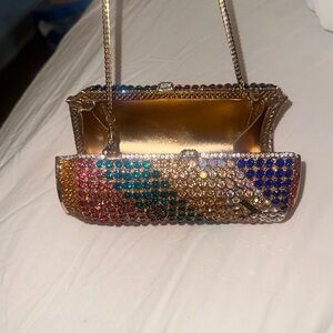 Women Beer Can Diamond Evening Bags Rhinestone Clutch Crystal Purses